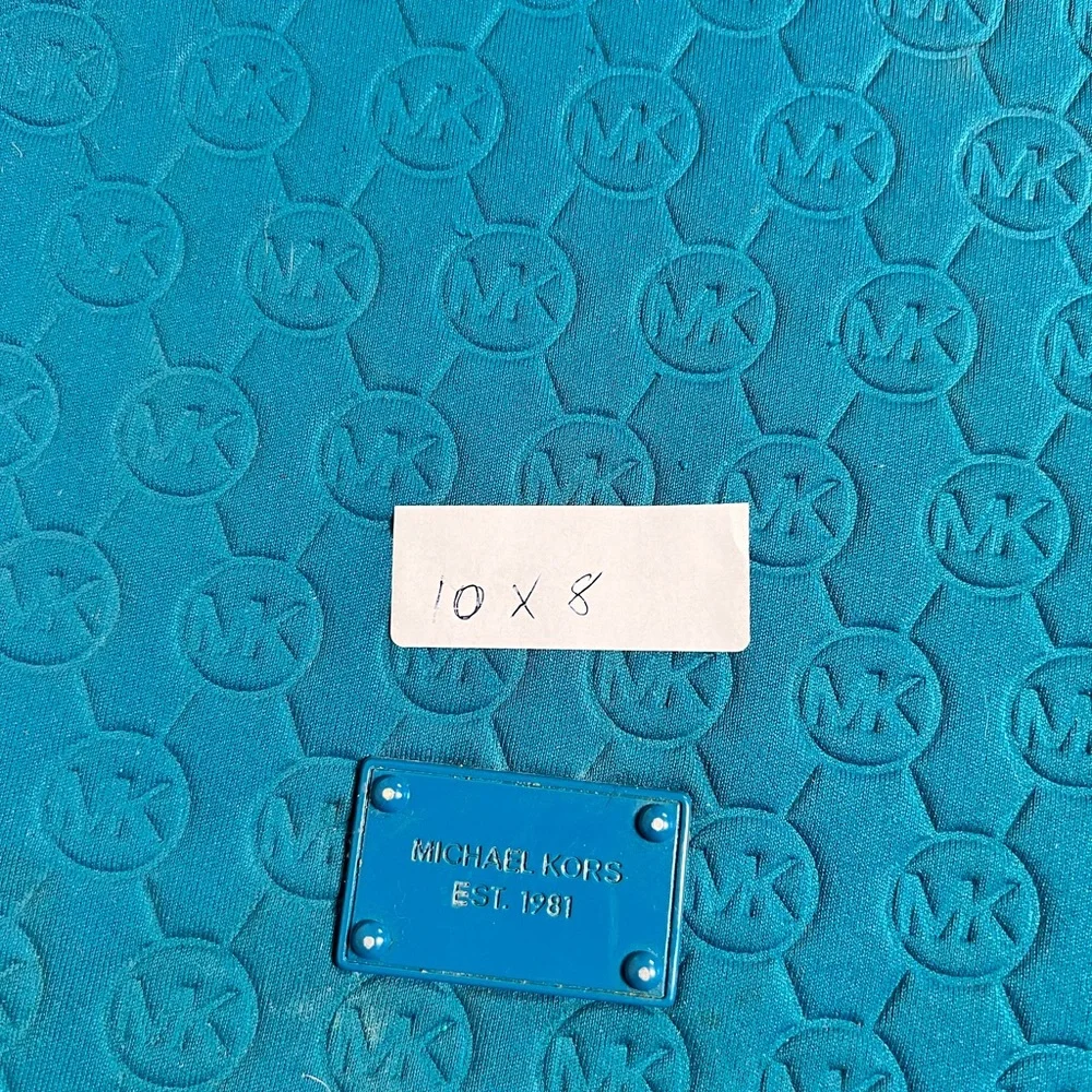 Michael Kors Blue Logo Tablet Sleeve